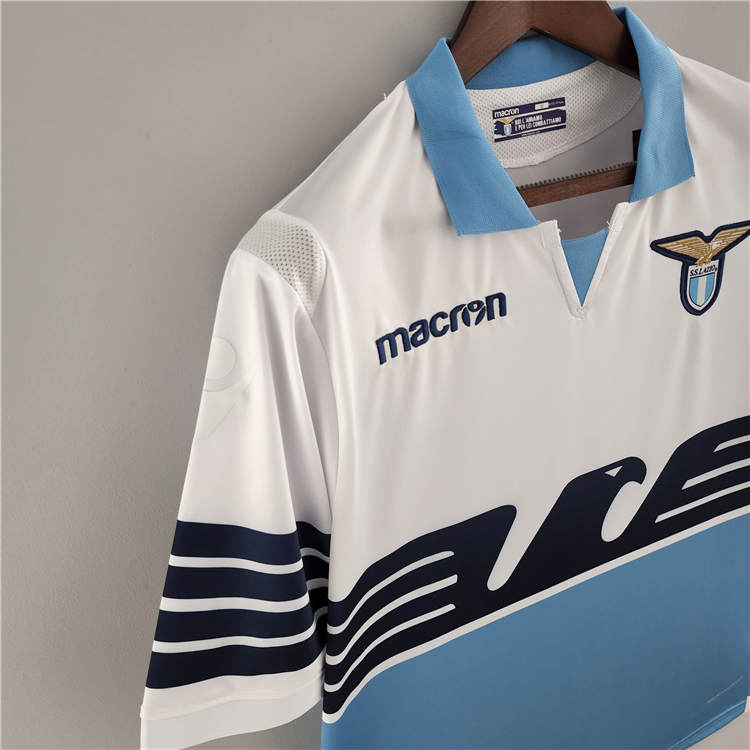18-19 Lazio Retro Home Soccer Jersey Football Shirt - Click Image to Close