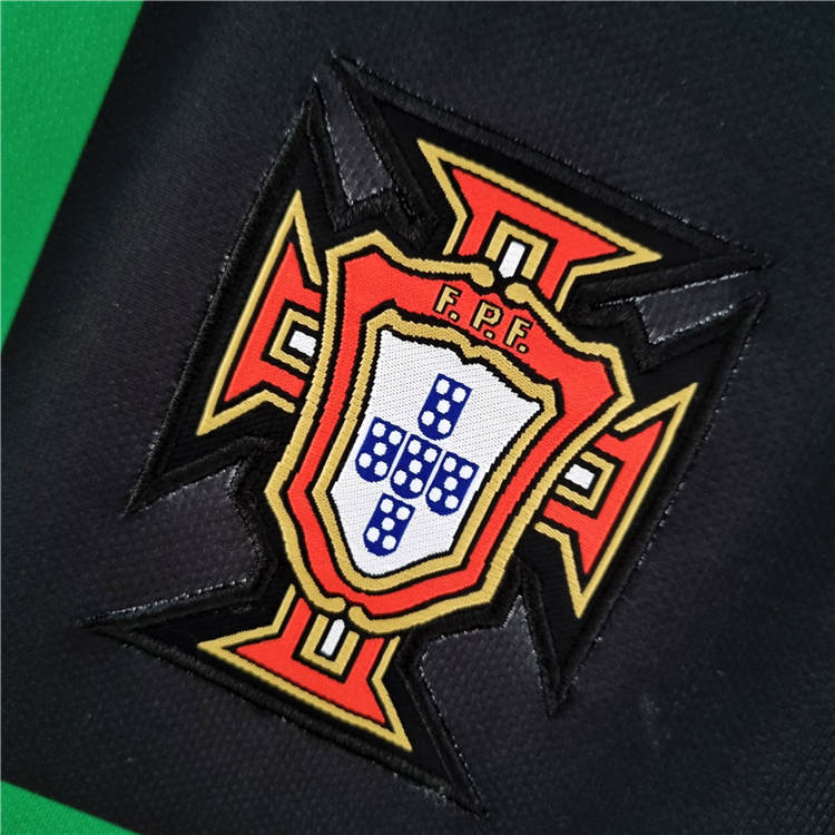 2022 Portugal Concept Black Soccer Jersey Football Shirt - Click Image to Close