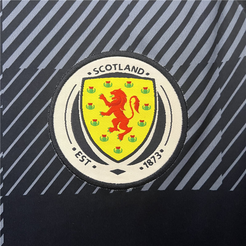 Scotland UEFA Euro 2024 Home Navy Soccer Jersey Football Shirt - Click Image to Close