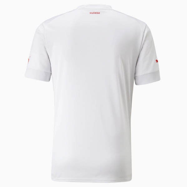 Switzerland/Suisse World Cup 2022 Away White Soccer Jersey Football Shirt - Click Image to Close