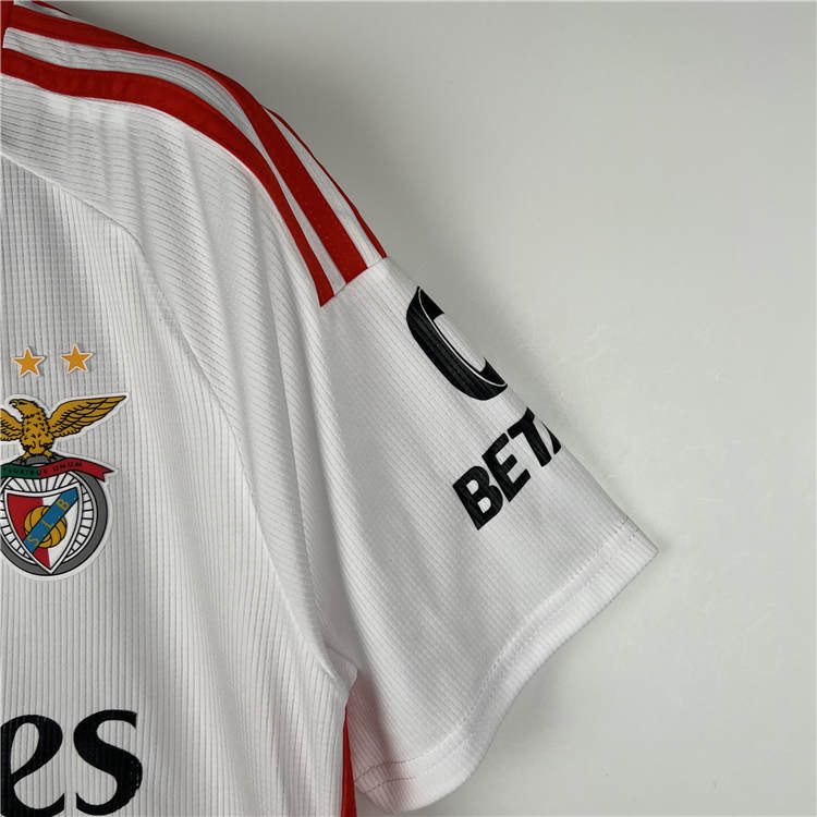 Benfica 23/24 Third White Soccer Jersey Football Shirt - Click Image to Close