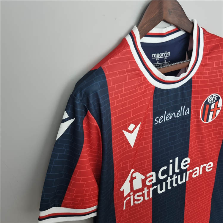22/23 Bologna Home Soccer Jersey Football Shirt - Click Image to Close