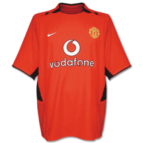 02-03 MANCHESTER UNITED HOME RETRO SOCCER JERSEY SHIRT