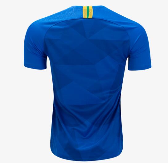 Brazil Away 2018 World Cup Soccer Jersey Shirt - Click Image to Close