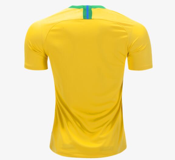 Brazil Home 2018 World Cup Soccer Jersey Shirt - Click Image to Close