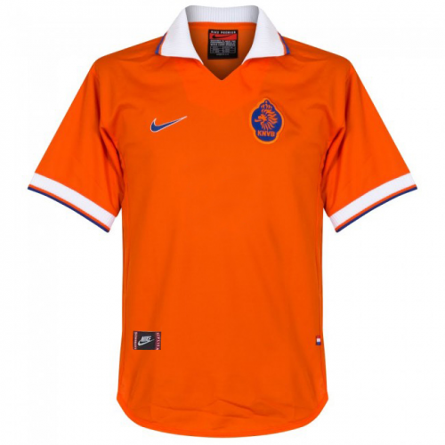 Netherlands Home 1997-98 Retro Soccer Jersey Shirt