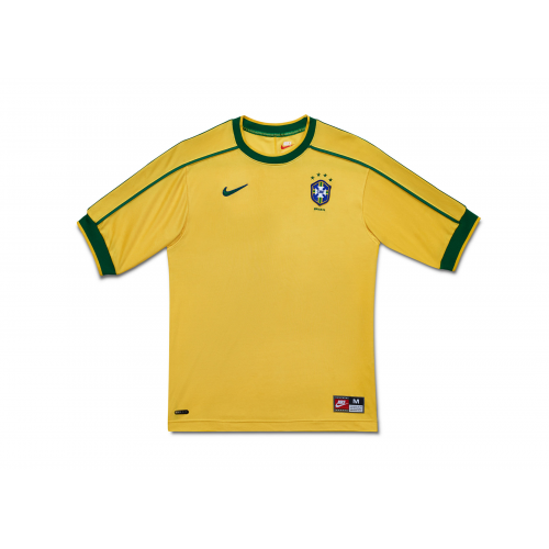 Brazil Home 1998-2000 Retro Soccer Jersey Shirt