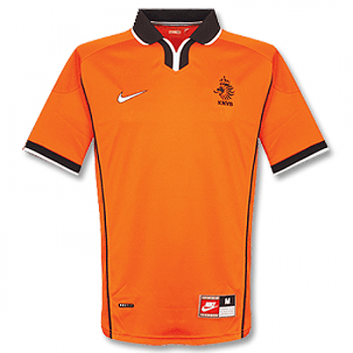 Netherlands Home 1998 Retro Soccer Jersey Shirt