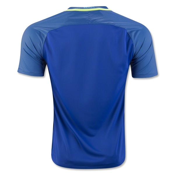 Brazil Away 2016-17 Soccer Jersey - Click Image to Close