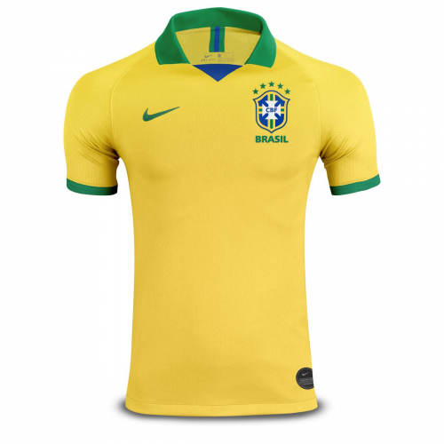 2019 BRAZIL HOME NEYMAR JR SOCCER JERSEY SHIRT - Click Image to Close