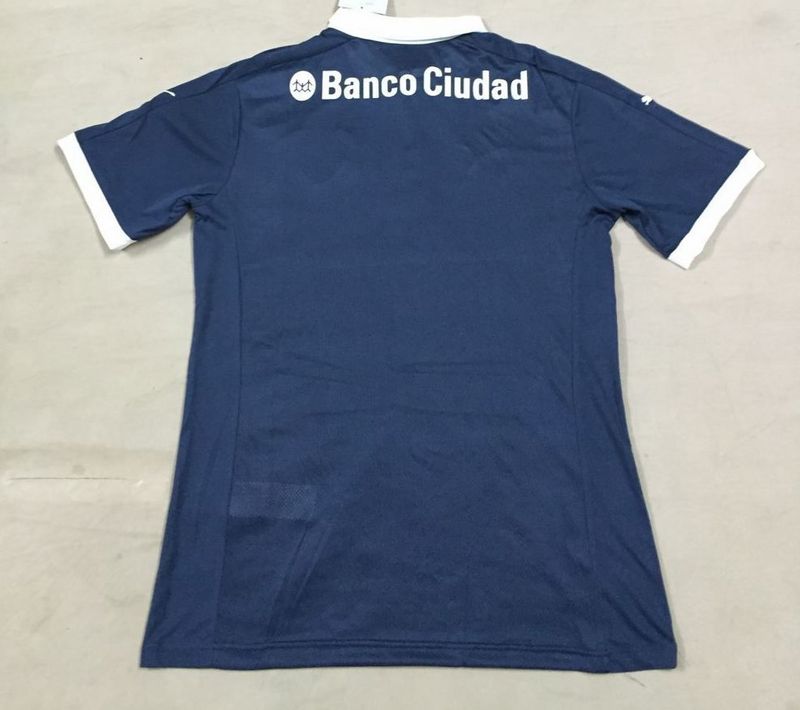 Independen Away 2016-17 Blue Soccer Jersey Shirt - Click Image to Close