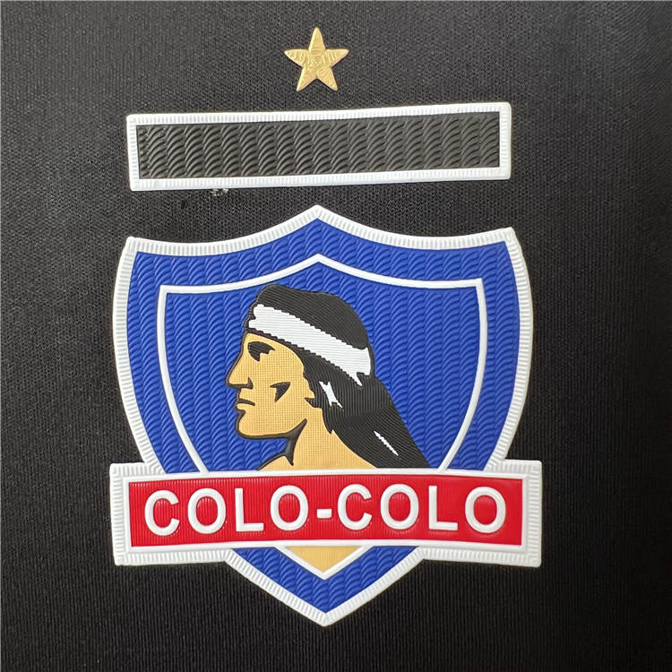 23/24 Colo-Colo Black Training Shirt - Click Image to Close