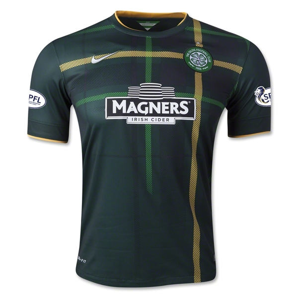 Celtic 14/15 BROWN #8 Away Soccer Jersey - Click Image to Close