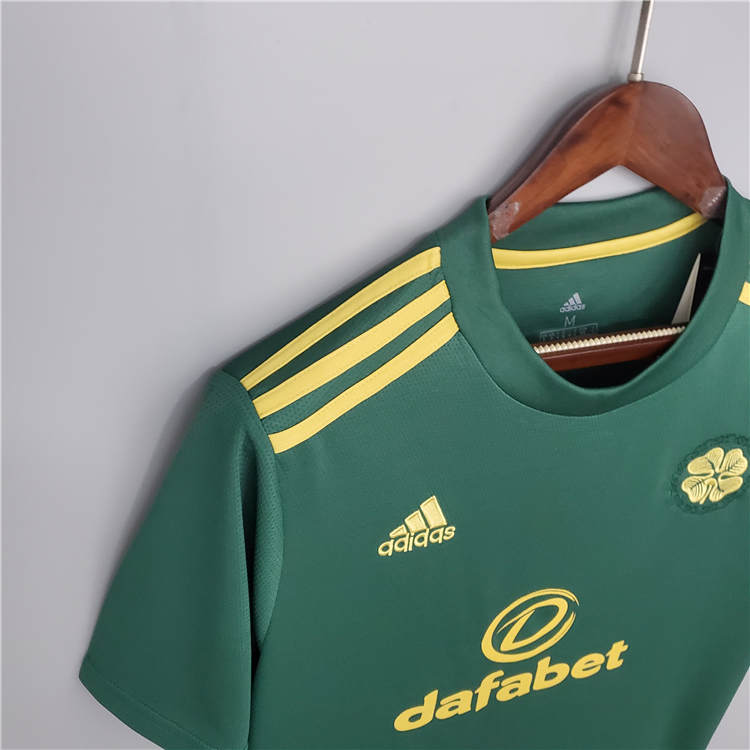 CELTIC 21-22 Away Kit Dark Green Soccer Jersey Football Shirt - Click Image to Close