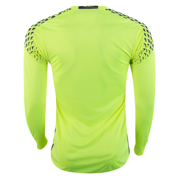 Chelsea Green Goalkeeper 2016/17 LS Soccer Jersey Shirt - Click Image to Close
