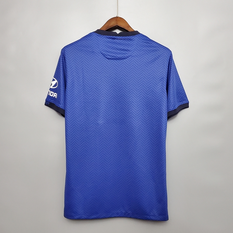 20-21 Chelsea Champion League Home Blue Soccer Jersey Shirt - Click Image to Close