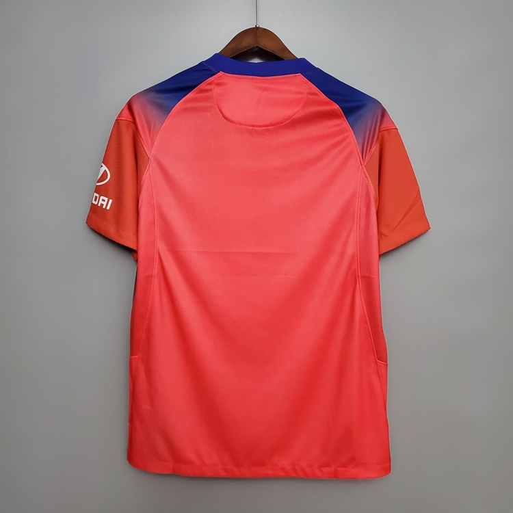 20-21 Chelsea Third Orange Soccer Jersey Shirt - Click Image to Close