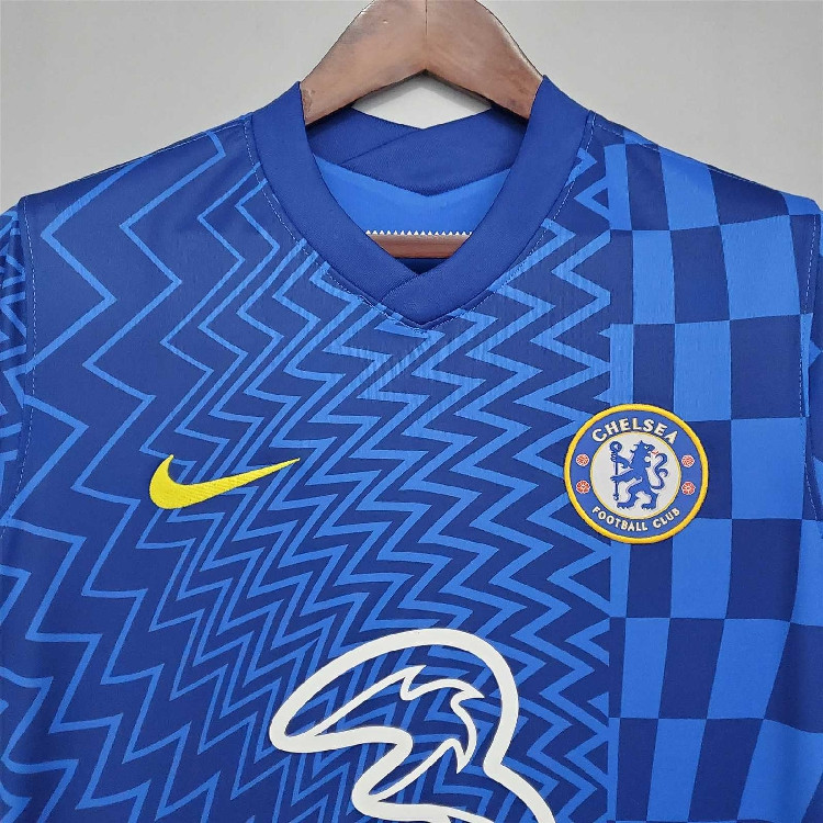 Chelsea 21-22 Home Blue Soccer Jersey Football Shirt - Click Image to Close
