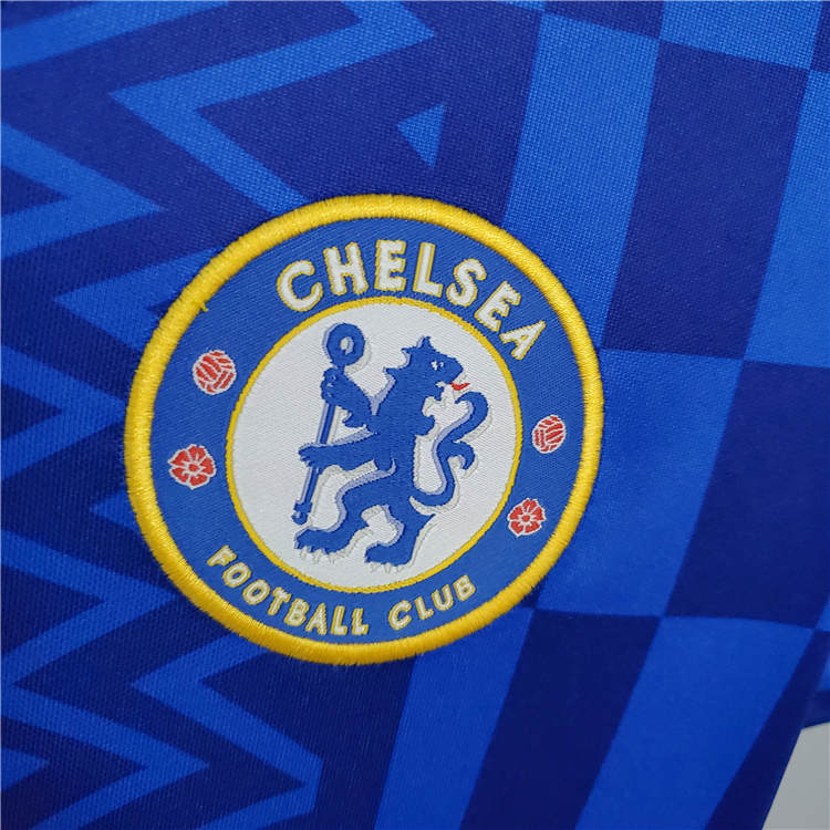 Chelsea 21-22 Home Women's Blue Soccer Jersey Football Shirt - Click Image to Close