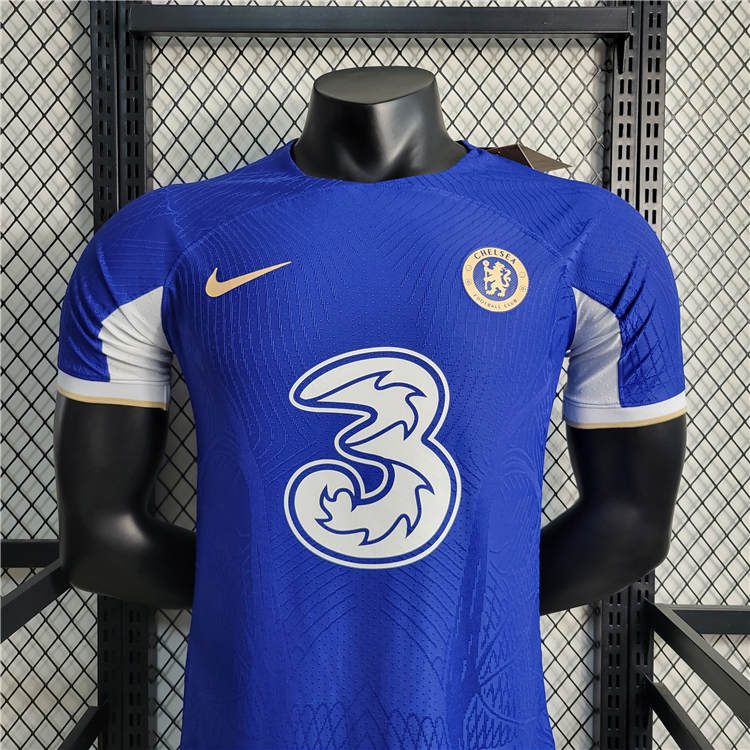 Chelsea 23/24 Blue Soccer Jersey Football Shirt (Authentic Version) - Click Image to Close