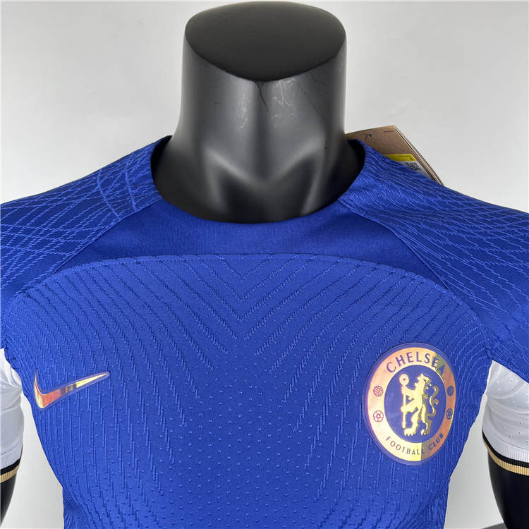 23/24 Chelsea Football Shirt Home Blue Soccer Jersey (Authentic Version) - Click Image to Close