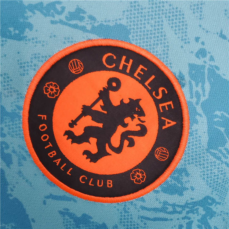 Chelsea 21-22 Soccer Jersey Blue Training Football Shirt - Click Image to Close