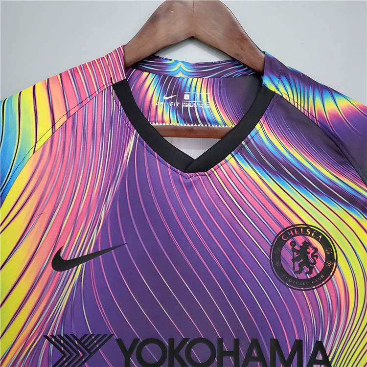 Chelsea 21-22 Soccer Jersey Pre Match Football Shirt - Click Image to Close