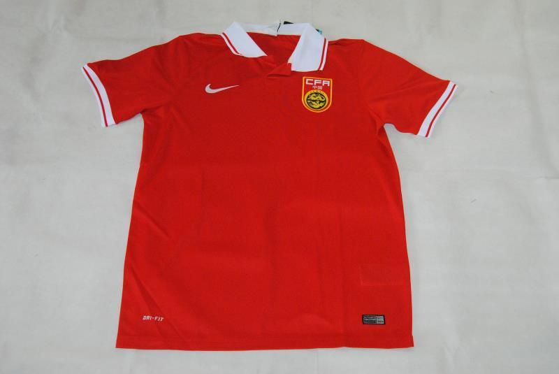 China 2015-16 National Home Soccer Jersey Red - Click Image to Close