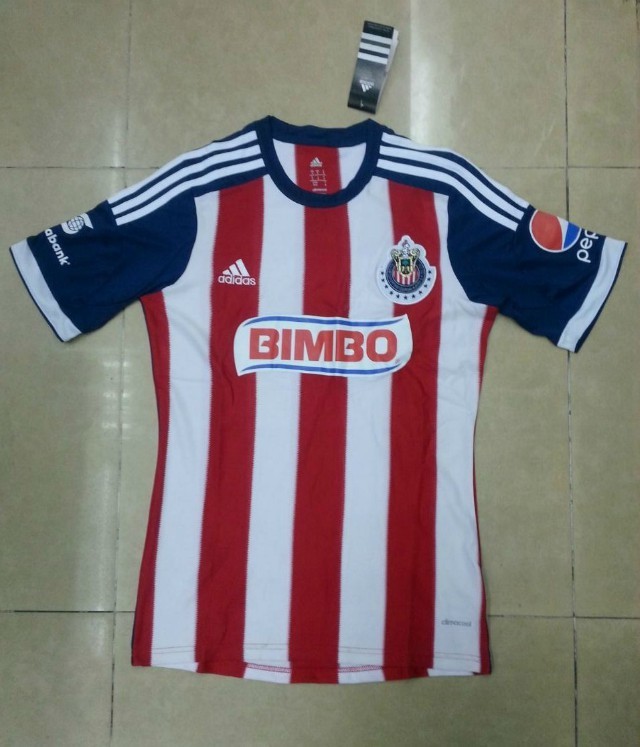 13-14 Deportivo Guadalajara Home Jersey Shirt - Click Image to Close