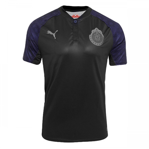 Chivas Black Away 2017/18 Soccer Jersey Shirt