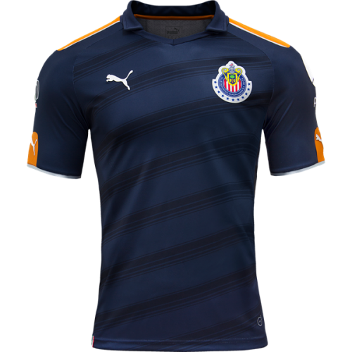 Chivas Blue Away 2017/18 Soccer Jersey Shirt