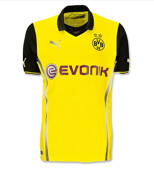 13-14 Borussia Dortmund Home Jersey Shirt