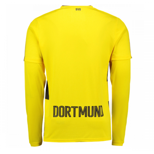 Dortmund Home 2017/18 LS Soccer Jersey Shirt