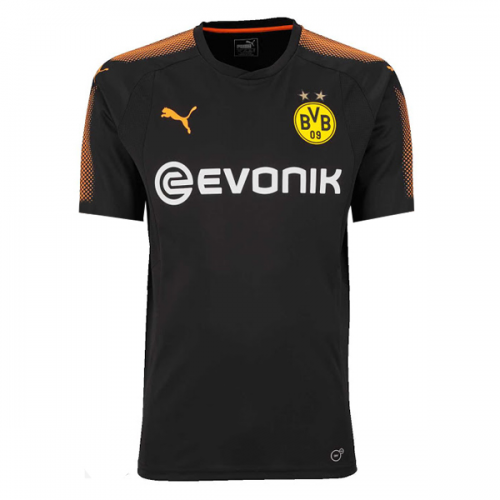 Dortmund Goalkeeper 2017/18 Black Soccer Jersey Shirt