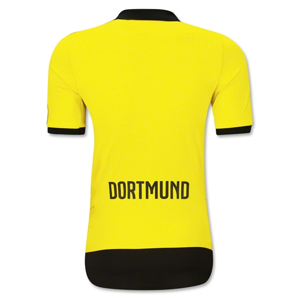 Borussia Dortmund 2015-16 Home Yellow Soccer Jersey - Click Image to Close