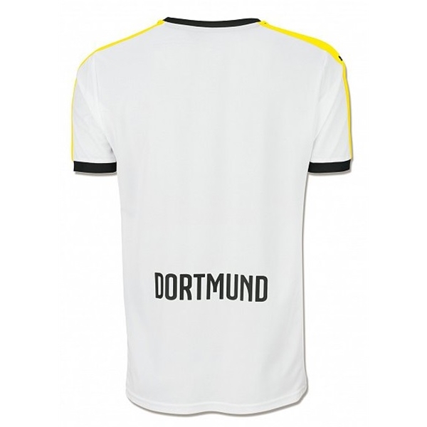 Borussia Dortmund 2015-16 Third White Soccer Jersey - Click Image to Close