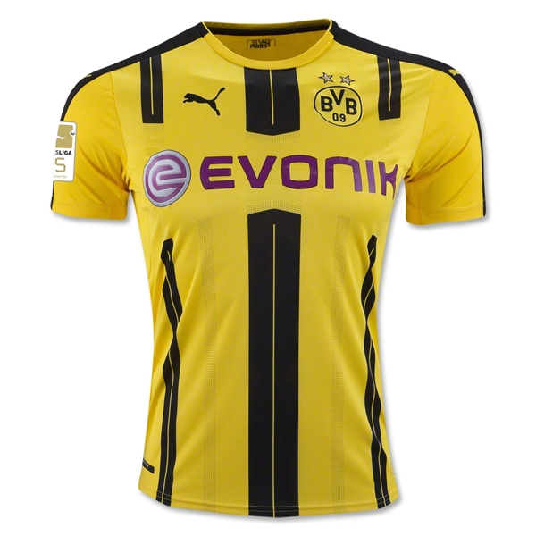Borussia Dortmund Home 2016-17 REUS 11 Soccer Jersey Shirt - Click Image to Close