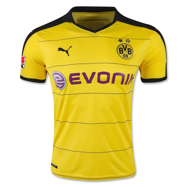 Borussia Dortmund Home 2015-16 REUS #11 Soccer Jersey - Click Image to Close