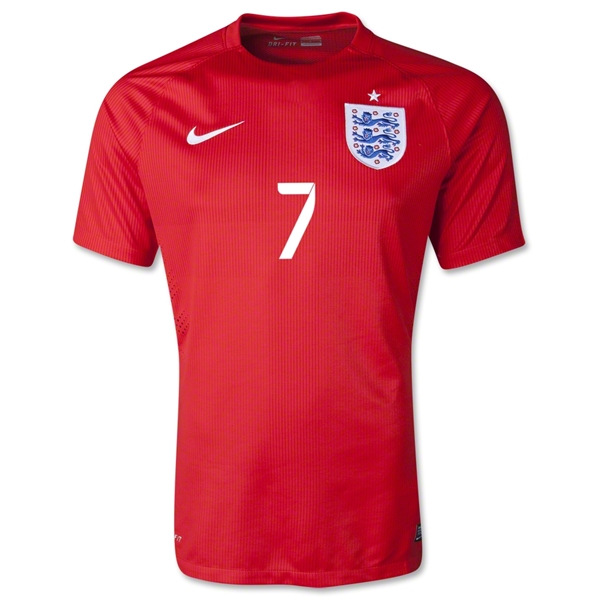 2014 England BECKHAM #7 Away Soccer Jersey - Click Image to Close
