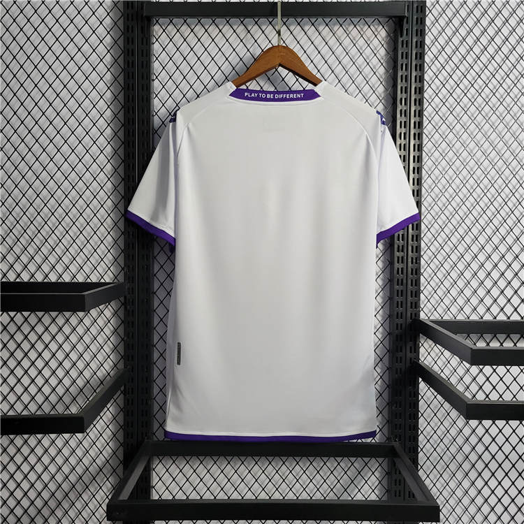 Fiorentina 22/23 Away White Soccer Jersey Football Shirt - Click Image to Close