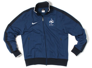 11/13 France Home Blue N98 Jacket - Click Image to Close