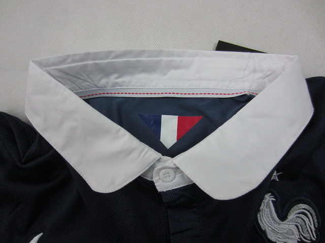 2014 France BENZEMA#10 Home Navy soccer Jersey Shirt - Click Image to Close
