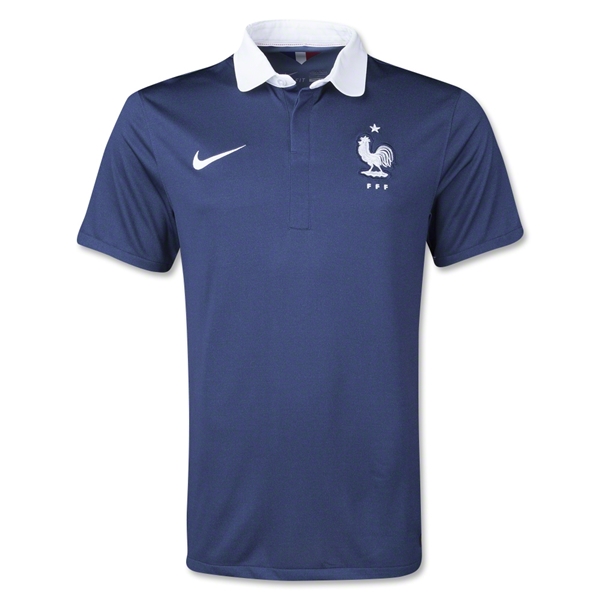 2014 France ZIDANE#10 Home Navy soccer Jersey Shirt - Click Image to Close