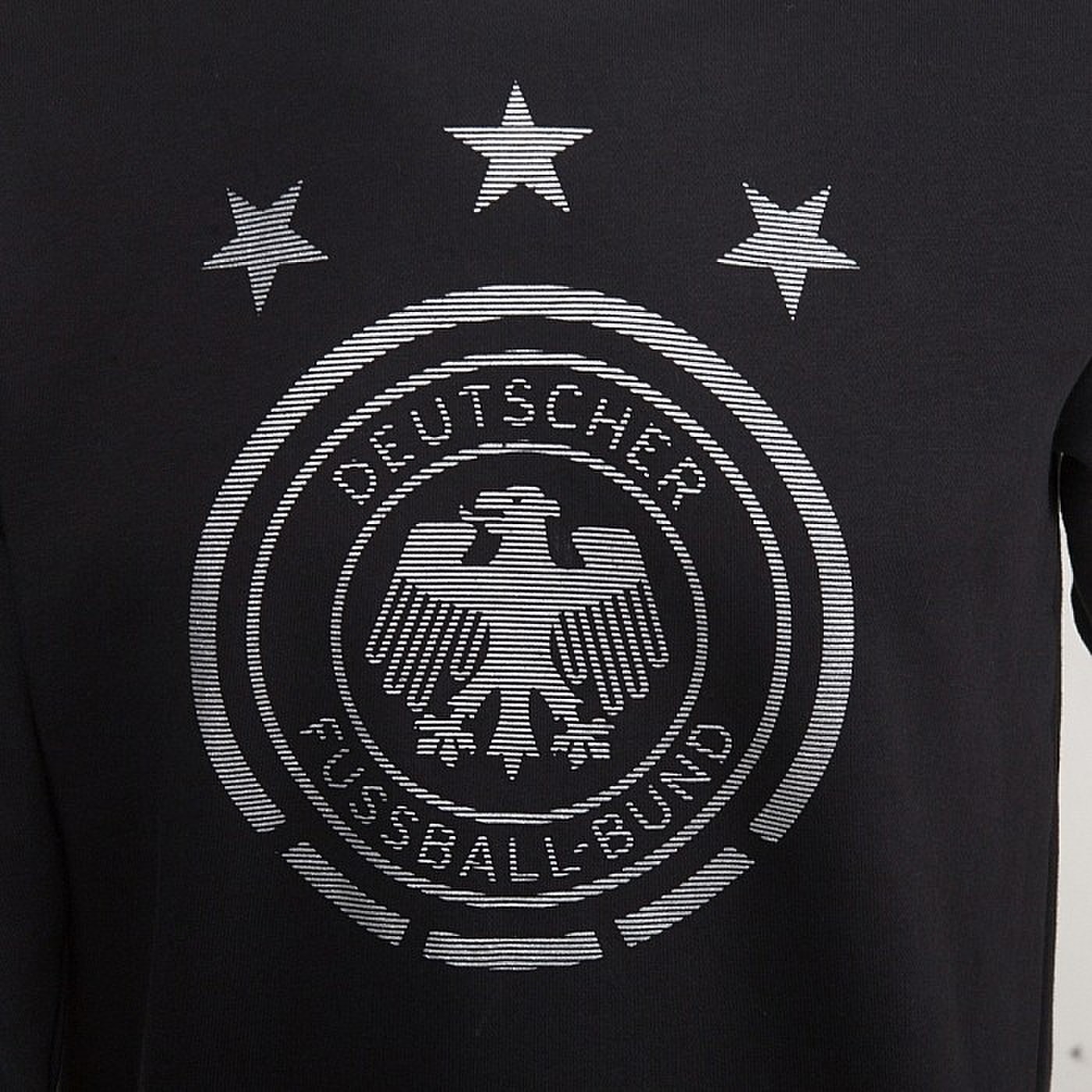 13-14 Germany Black Long Sleeve Crew Sweatshirt - Click Image to Close