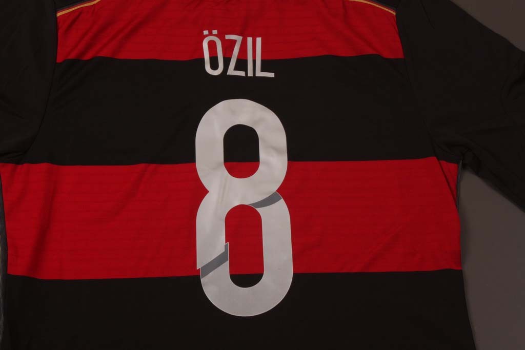 14-15 Germany Away OZIL #8 Soccer Jersey - Click Image to Close