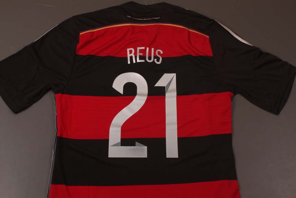 14-15 Germany Away REUS #21 Soccer Jersey - Click Image to Close