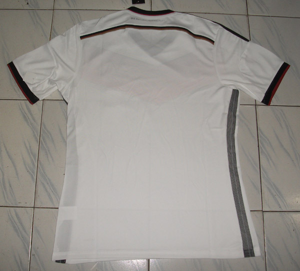 Four Stars 2014 Germany Champion Home Soccer Jersey - Click Image to Close
