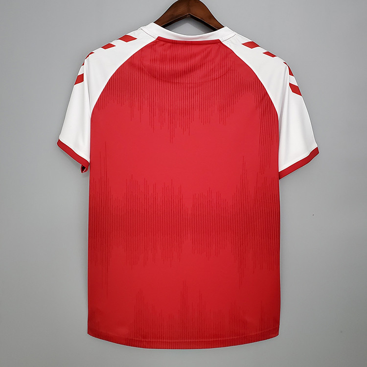 Denmark Soccer Shirt Euro 2020 Home Red Soccer Jersey - Click Image to Close