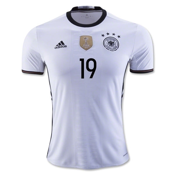 Germany Home 2016 GOTZE #19 Soccer Jersey - Click Image to Close