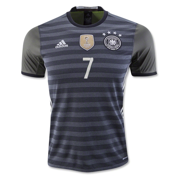 Germany Away Soccer Jersey 2016 SCHWEINSTEIGER #7 - Click Image to Close